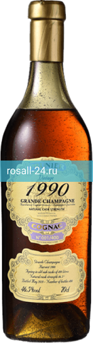 Коньяк Cognac Prunier Vintage Cognacs Vintage 1990 Grande Champagne