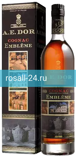 Коньяк A.E. Dor Embleme, в подарочной упаковке