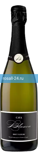Игристое вино Cava Blanca Blanco Brut Nature