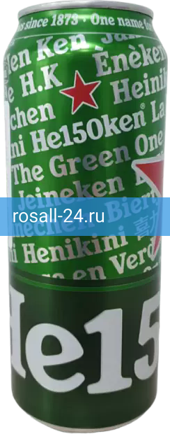 Светлое пиво Heineken